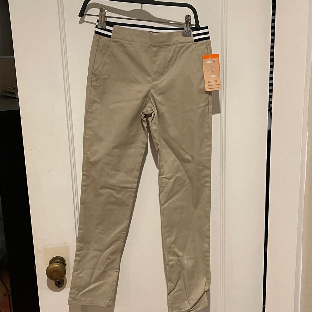 French Toast Tan Schoolwear Pants